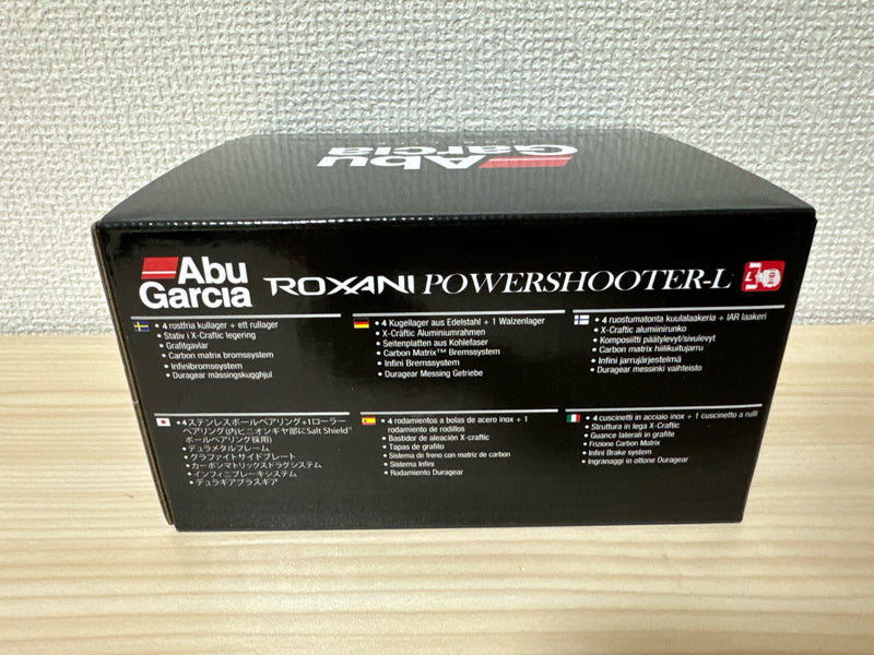 ABU Garcia Baitcasting Reel Roxani Power Shooter Left 8.0:1 Handed Power Handle