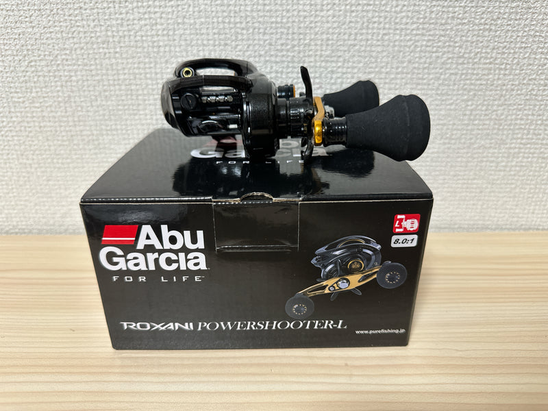 ABU Garcia Baitcasting Reel Roxani Power Shooter Left 8.0:1 Handed Power Handle