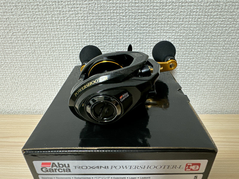 ABU Garcia Baitcasting Reel Roxani Power Shooter Left 8.0:1 Handed Power Handle