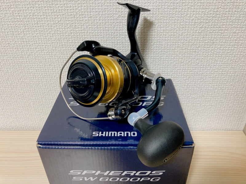 Shimano Spinning Reel 21 Spheros SW 6000PG Offshore Jigging Casting