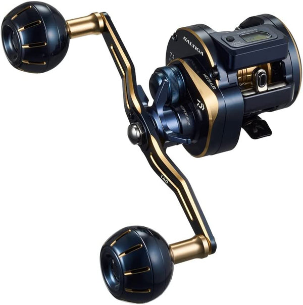 Daiwa Baitcast Reel 23 SALTIGA IC 100H-DH 7.1:1 Right 7.1:1 Double Handle IN BOX