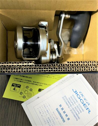 Shimano Baitcasting Reel 17 OCEA JIGGER 2001NR-HG Left Gear Ratio 6.2:1 IN BOX