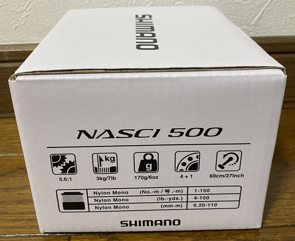 Shimano 21 NASCI C3000 Spinning Reel New in Box