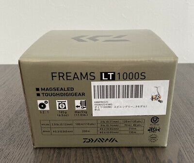 Daiwa Spinning Reel 18 FREAMS LT1000S Gear Ratio 5.2:1 Fishing Reel IN BOX