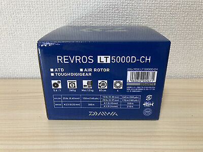 Daiwa Spinning Reel 20 Revros LT5000D-CH Gear Ratio 5.6:1 Fishing Reel IN BOX