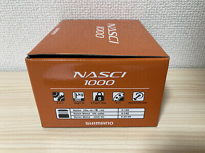 Shimano Spinning Reel 16 NASCI 1000 Gear Ratio 5.0:1 Fishing Reel IN BOX