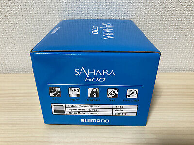 Shimano Spinning Reel 18 SAHARA 500 Gear Ratio 5.6:1 Fishing Reel IN BOX