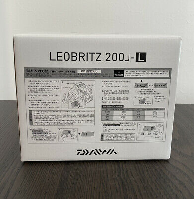 Daiwa Electric Power Assist Reel 17 LEOBRITZ 200J-L Left 4.8:1 Fishing IN BOX