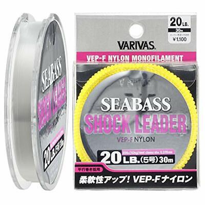 VARIVAS Seabass Shock Leader Nylon Line 30m 20lb From Japan