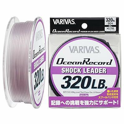 VARIVAS Ocean Record Shock Leader Nylon Line 30m #90 320lb From Japan