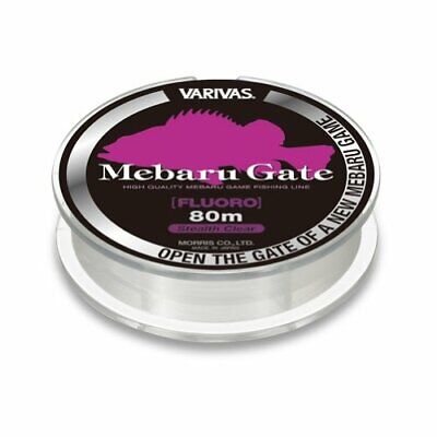 VARIVAS Mebaru Gate Fluorocarbon Line 80m #0.8 3lb From Japan