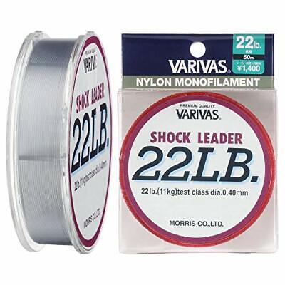 VARIVAS Shock Leader Nylon Line 50m #6 22lb From Japan