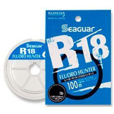 KUREHA R18 FLUORO HUNTER Fluorocarbon Line 100m 10Lb Fishing Line