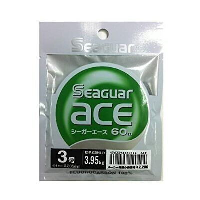 KUREHA Seaguar Ace Fluorocarbon Line 60m #3 3.95kg 8.7lb Fishing Line