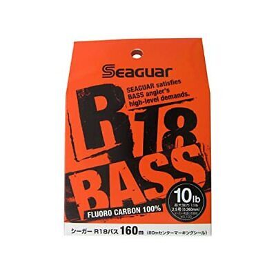 KUREHA R18 BASS Fluorocarbon Line 160m 7lb Fishing Line