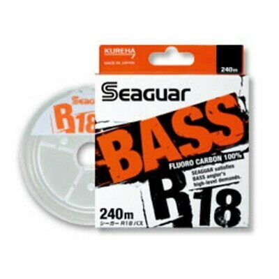 KUREHA R18 BASS Fluorocarbon Line 240m 6lb Fishing Line