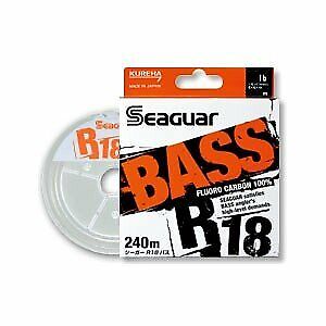 KUREHA R18 BASS Fluorocarbon Line 240m 8lb Fishing Line