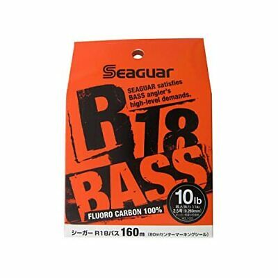 KUREHA R18 BASS Fluorocarbon Line 240m 6lb Fishing Line NEW from Japan