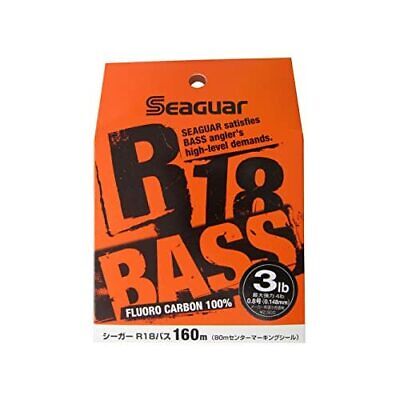 KUREHA R18 BASS Fluorocarbon Line 160m 3lb Fishing Line