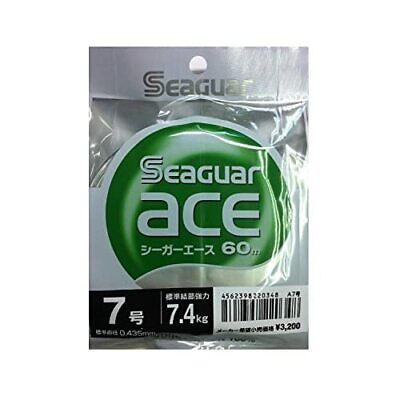 KUREHA Seaguar Ace Fluorocarbon Line 60m #7 7.4kg 16.3lb Fishing Line