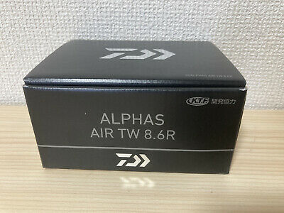 Daiwa Baitcast Reel 20 Alphas AIR TW 8.6R Right 8.6:1 Fishing Reel IN