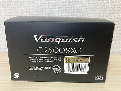 Shimano Spinning Reel 19 Vanquish C2500SXG Gear Ratio 6.4:1 Fishing Reel IN BOX