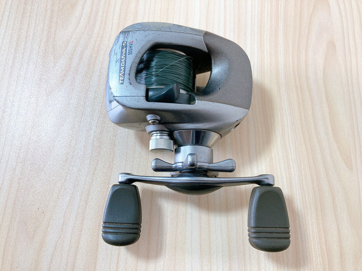 Daiwa Baitcasting Reel Left TEAM Daiwa-S 105HVL Made In Japan #BH