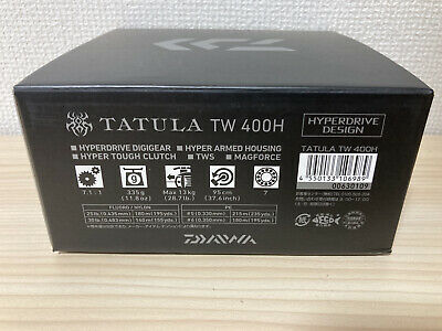 Daiwa Baitcasting Reel 21 TATULA TW 400H 7.1:1 Right Fishing Reel IN BOX