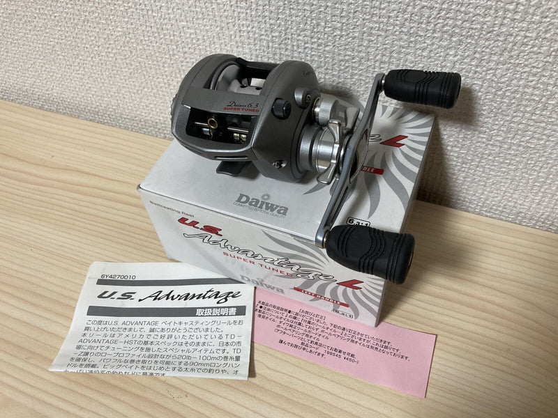 Daiwa Baitcasting Reel U.S. Adavantage L SUPER TUNED Left 6.3:1 Fishin