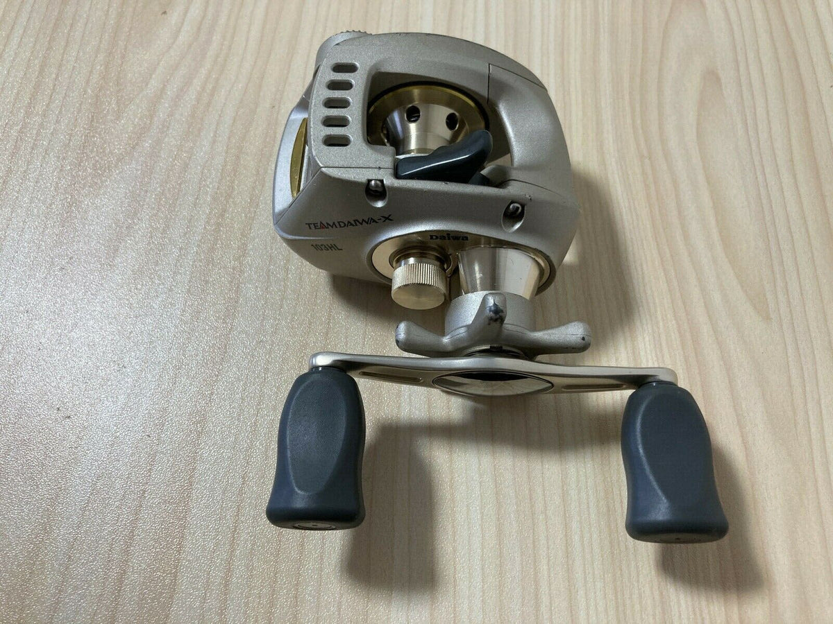 Daiwa Baitcasting Reel TEAM Daiwa-X 103HL Left Made In Japan #BL