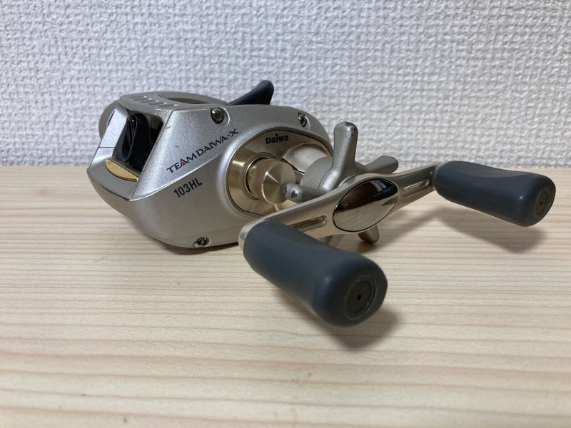 Daiwa Baitcasting Reel TEAM Daiwa-X 103HL Left Made In Japan #BL