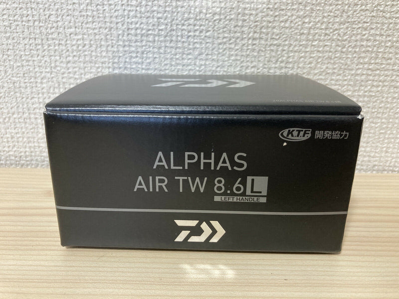 Daiwa Baitcasting Reel 20 Alphas AIR TW 8.6L Left 8.6:1 Fsihing Reel IN BOX