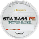 TORAY PE Line Seabass PE Power Game