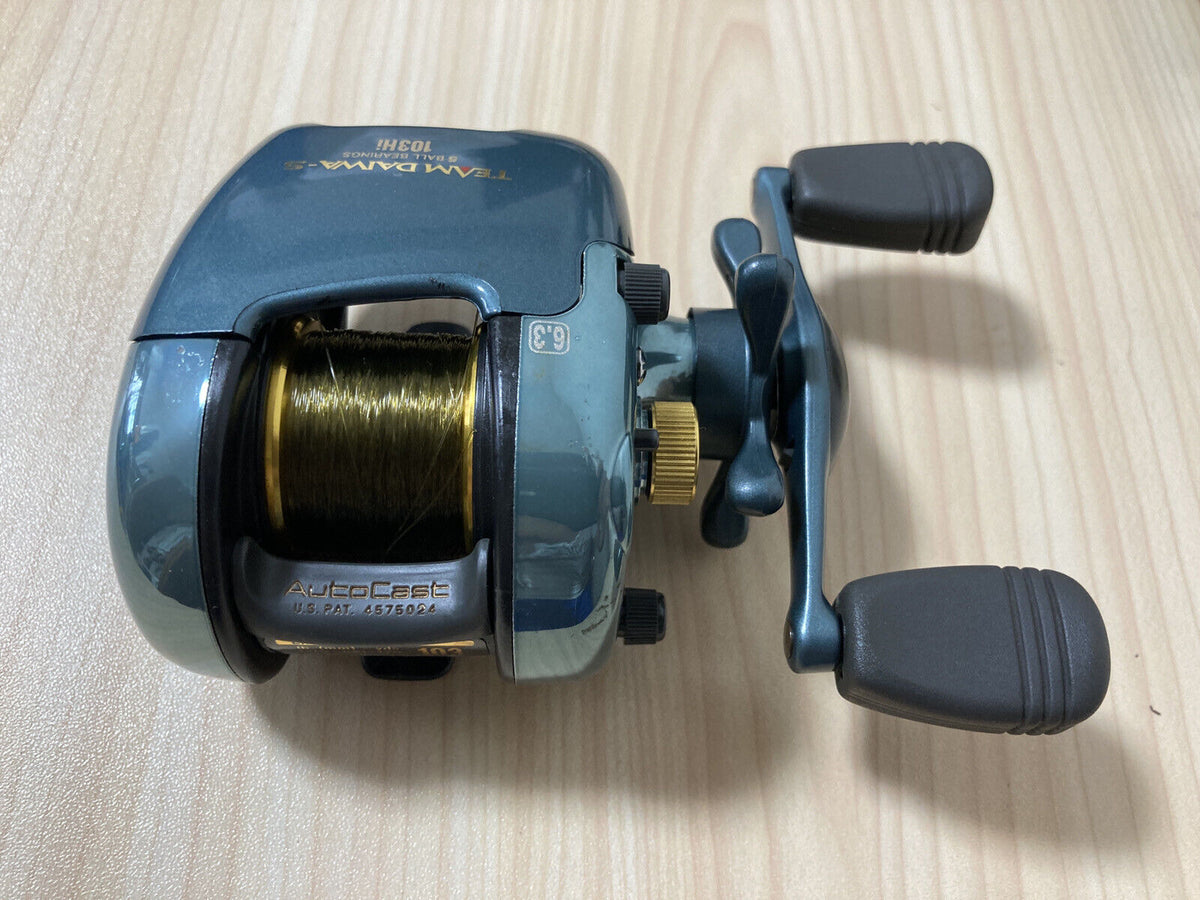 daiwa autocast reels Daiwa Baitcasting Reel TEAM Daiwa-S 103Hi Right Gear Ratio 6.3:1 IN BO