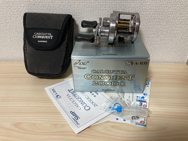 Shimano Baitcasting Reel 09 CALCUTTA CONQUEST 200DC RH560200 Right IN BOX