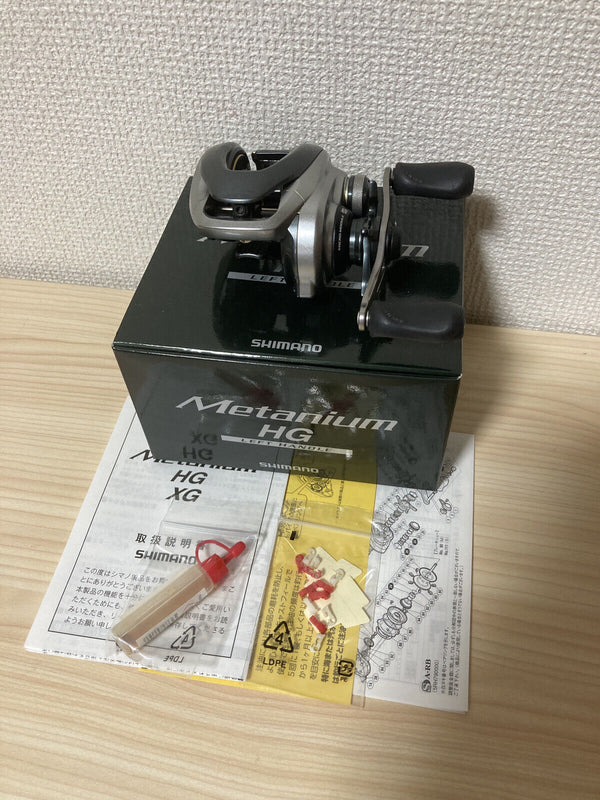 Shimano Baitcasting Reel 13 Metanium HG Left Hand 5RH793000 IN BOX Used D-5