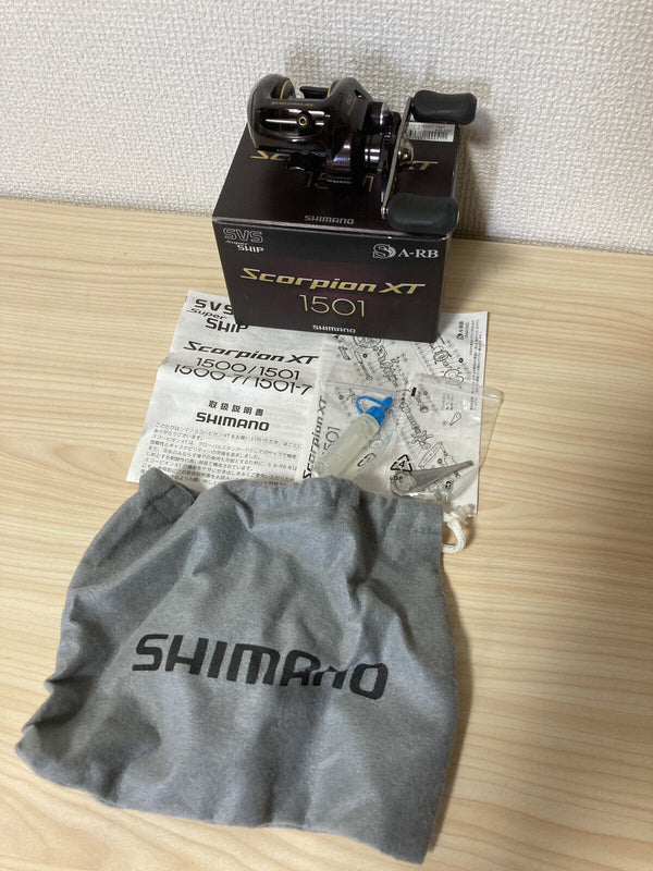 Shimano Baitcasting Reel 09 Scorpion XT 1501 RH601000 Left Handed IN BOX D-7