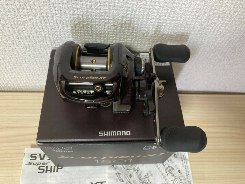 Shimano Baitcasting Reel 09 Scorpion XT 1501 RH601000 Left Handed IN BOX D-7