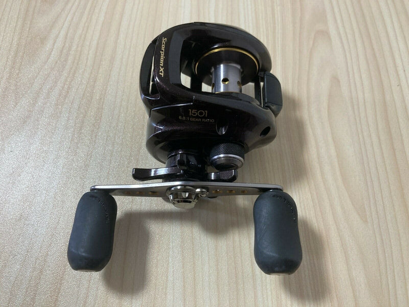 Shimano Baitcasting Reel 09 Scorpion XT 1501 RH601000 Left Handed IN BOX D-7