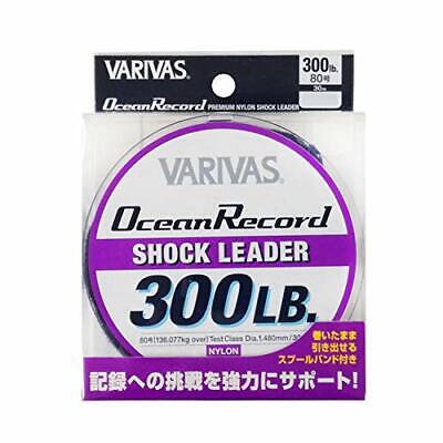 VARIVAS Nylon Line Ocean Record Shock Leader 30m