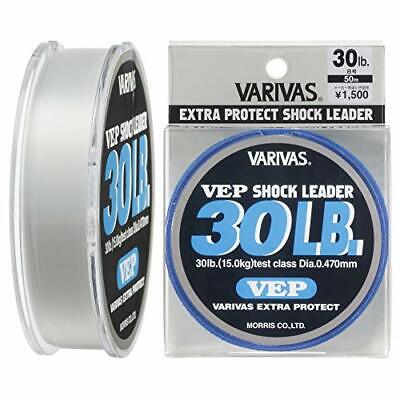 VARIVAS Nylon Line VEP Shock Leader 50m 30lb Fishing Line