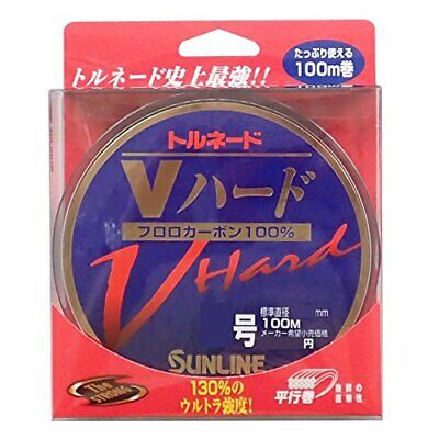 SUNLINE FLUOROCARBON Tornado V Hard 100M 3 Fishing Line