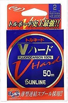 SUNLINE FLUOROCARBON Tornado V Hard 50M 1.75 Fishing Line