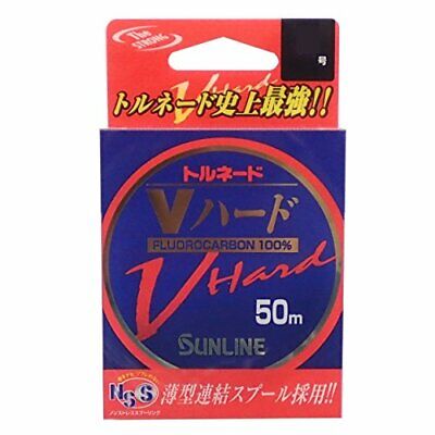 SUNLINE FLUOROCARBON Tornado V Hard 50M 1 Fishing Line