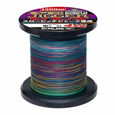 SUNLINE Fishing Line PE Jigger ULT X4 SPJ 1200MB 20lb #1.2 PE Braid