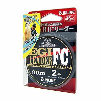 SUNLINE Fishing Line SM Egi Leader FC HARD 30M HG