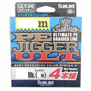 SUNLINE Fishing Line PE Jigger ULT X4 600m