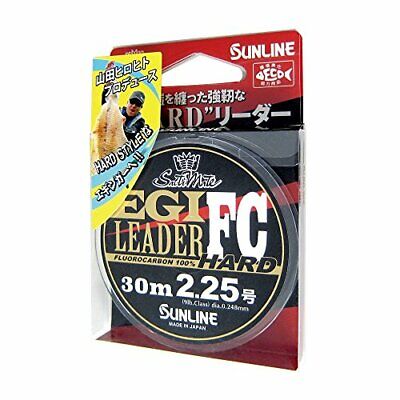 SUNLINE Fishing Line SM Egi Leader FC HARD 30M HG #2.25