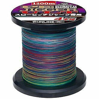 SUNLINE Fishing Line PE Jigger ULT X4 SPJ 1200MB 35lb #2 PE Braid