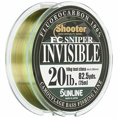 SUNLINE Fishing Line FC Sniper Invisible 75M 16LB